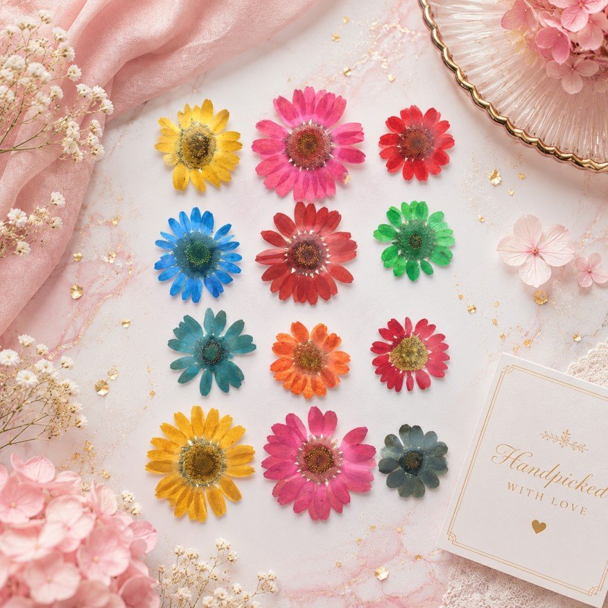 Premium Natural Pressed Flowers