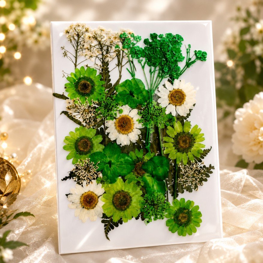 Pressed Flower Resin Art